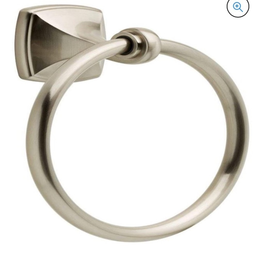 Delta Amaya Towel Ring in SpotShield Brushed Nickel